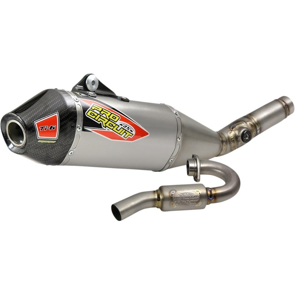PRO CIRCUIT プロサーキット Ti-6 Exhaust System フルエキゾーストマフラー［1820-1976］ KX 250 F KAWASAKI カワサキ フルエキゾーストマフラー マフラー｜ウェビック　店