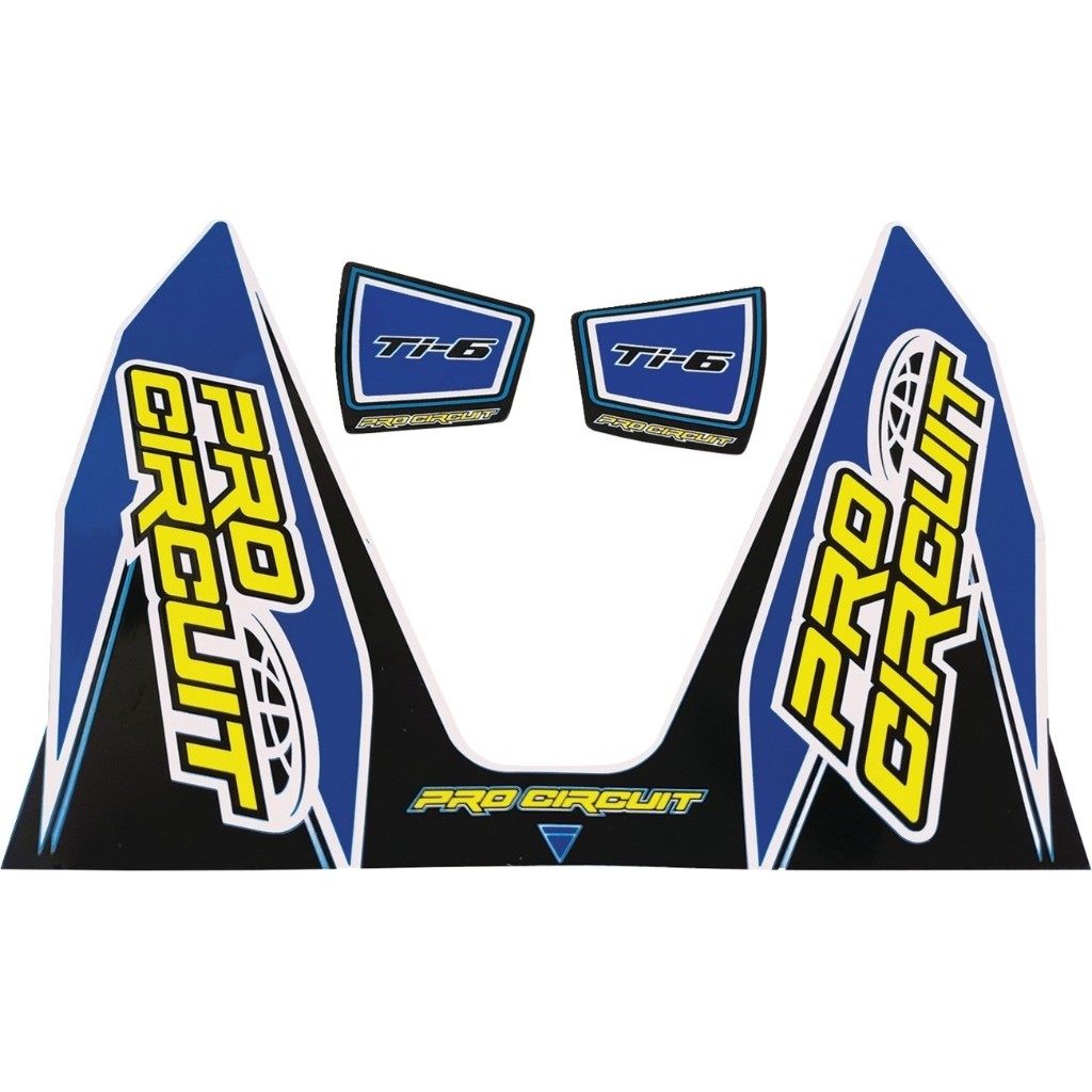 PRO CIRCUIT プロサーキット Ti-6 Exhaust Decals［1860-2274］ ステッカー・デカール 外装 4,393円