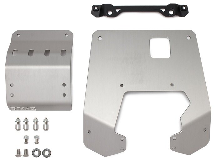 MORIWAKI ENGINEERING モリワキエンジニアリング SKID PLATE CT125 HONDA ホンダ アンダーガード・スキッドプレート フレーム カラー：シルバー(アルマイト)ヘアライン仕上げ