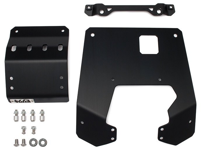 MORIWAKI ENGINEERING モリワキエンジニアリング SKID PLATE CT125 HONDA ホンダ アンダーガード・スキッドプレート フレーム カラー:ブラック(アルマイト)ヘアライン仕上げ|ウェビック 店