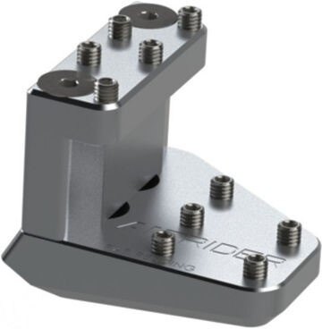 AltRider アルトライダー Altrider DualControl Brake Enlarger for KTM MX Models - Silver | KT16-1-2501 その他ステップオプション・補修部品 ステップ 足回り