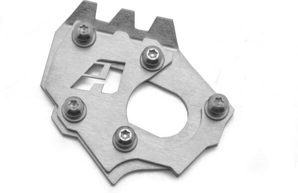 AltRider アルトライダー Side Stand Foot for the KTM 790 Adventure S - Silver | KT79-0-1101 サイドスタンド フレーム
