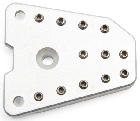 AltRider アルトライダー DualControl Brake Enlarger for Triumph Tiger 900 Rally / Pro - Silver | TT99-1-2501 その他ステップオプション・補修部品 ステップ 足回り|ウェビック 店