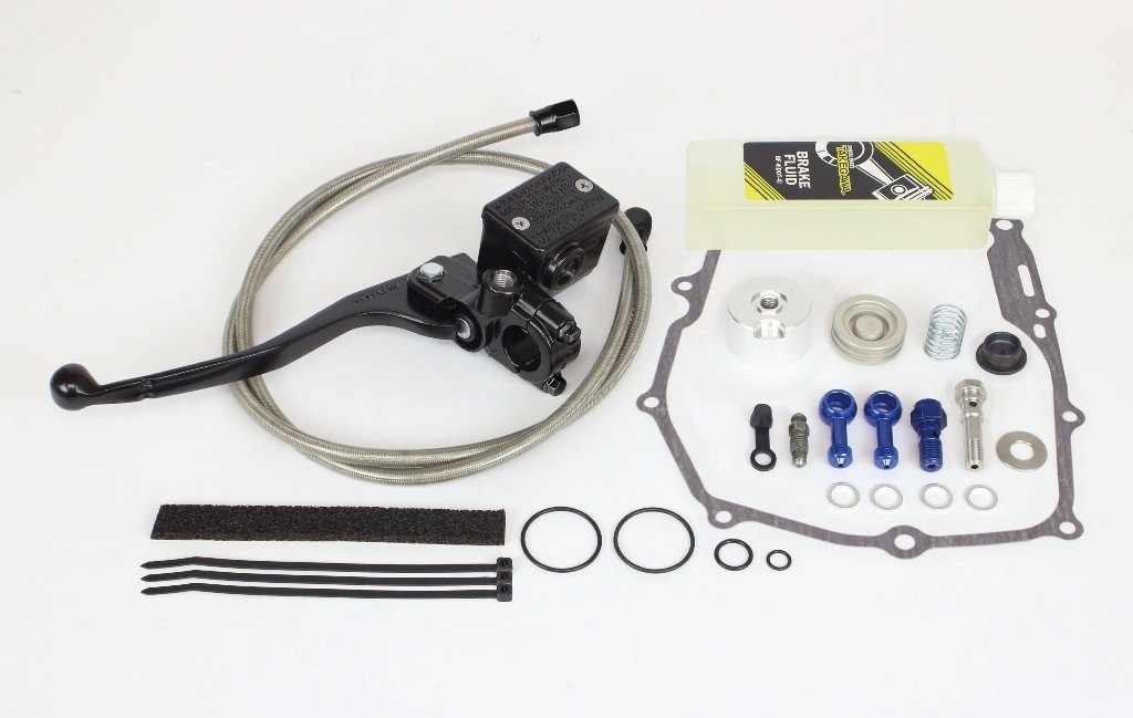 SP武川 SPタケガワ ハイドロクラッチコンバージョンキット(クラッチレバー/ブラック)/CT125(JA55-1000001-) CT125 HONDA ホンダ 油圧クラッチキット・コンバージョンキット 駆動系|ウェビック 店