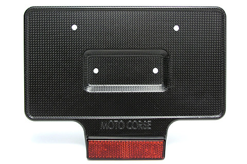 MOTO CORSE モトコルセ ライセンスプレートベース ナンバープレートホルダー 外装
