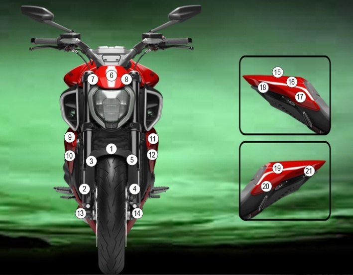 EAZI-GUARD イージーガード 車種別ストーンチッププロテクションフィルム DIAVEL V4 DUCATI ドゥカティ プロテクションフィルム・保護フィルム 外装|ウェビック 店