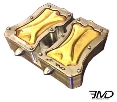 部品屋K&W 【EMD】Performance ロッカーボックスカバー ツインカム HARLEY-DAVIDSON ハーレーダビッドソン ヘッドカバー エンジンパーツ エンジン