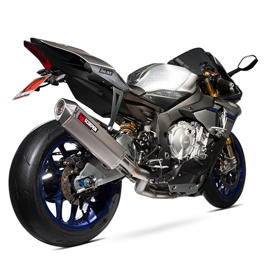 SCORPION スコーピオン セルケトパラレル スーパーストック スリップオンマフラー+中間パイプ (キャタライザー無) YZF-R1 YZF-R1M YAMAHA ヤマハ スリップオンマフラー マフラー