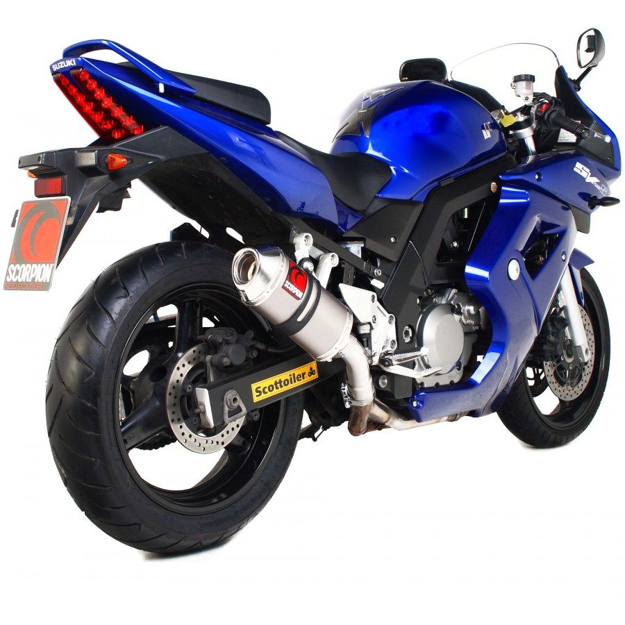 SCORPION スコーピオン カービンオーバル スリップオンマフラー SV650 SUZUKI スズキ マフラー