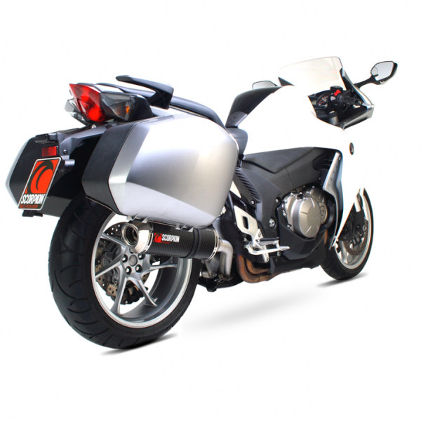 SCORPION スコーピオン ファクトリーオーバル スリップオンマフラー VFR1200 HONDA ホンダ マフラー