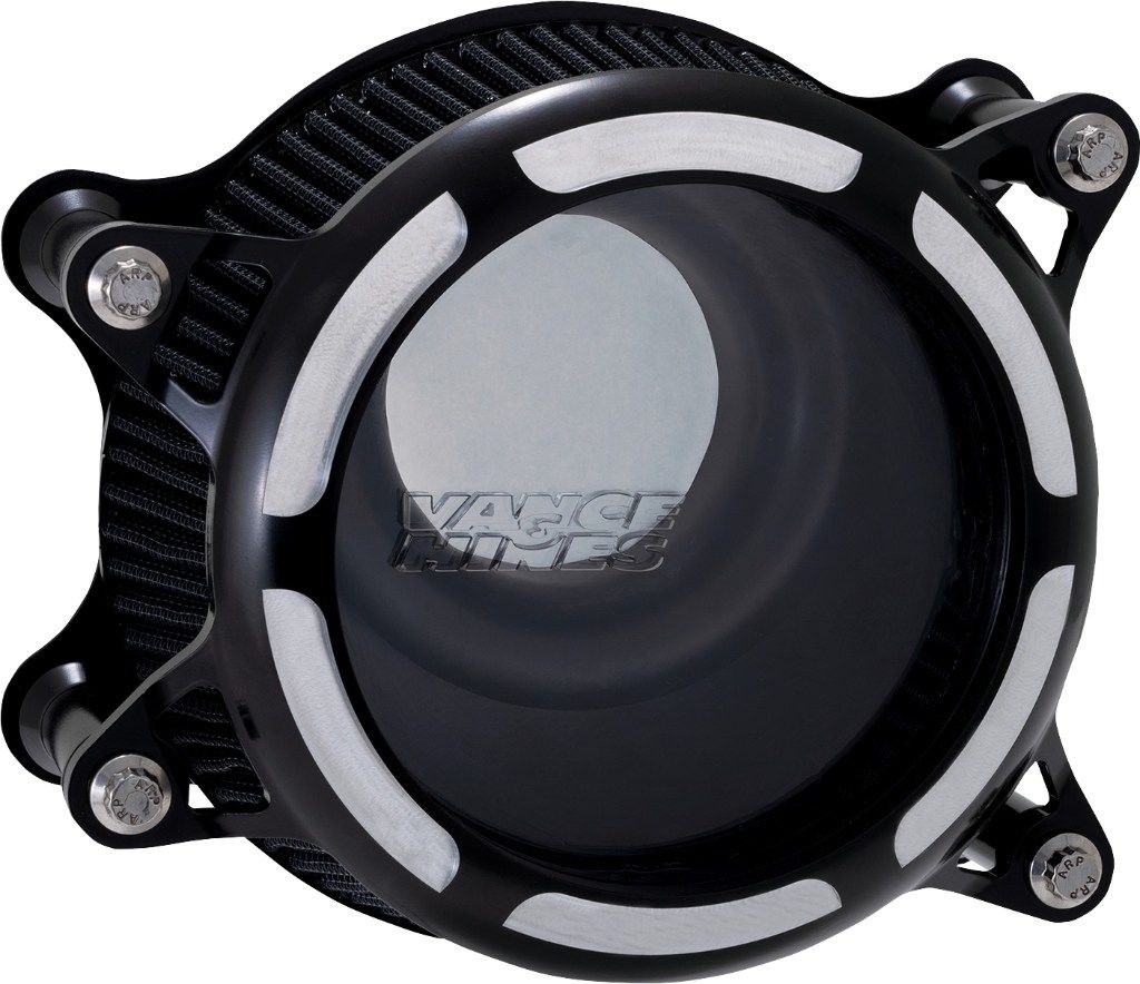 VANCE&HINES バンス&ハインズ VO2 Insight Air Cleaner HARLEY-DAVIDSON ハーレーダビッドソン エアクリーナーキット 吸気関連 エンジン Color／Finish：Black／Contrast(Base Color：Black／Base Finish：Contrast)［1010-3116］｜ウェビック　店
