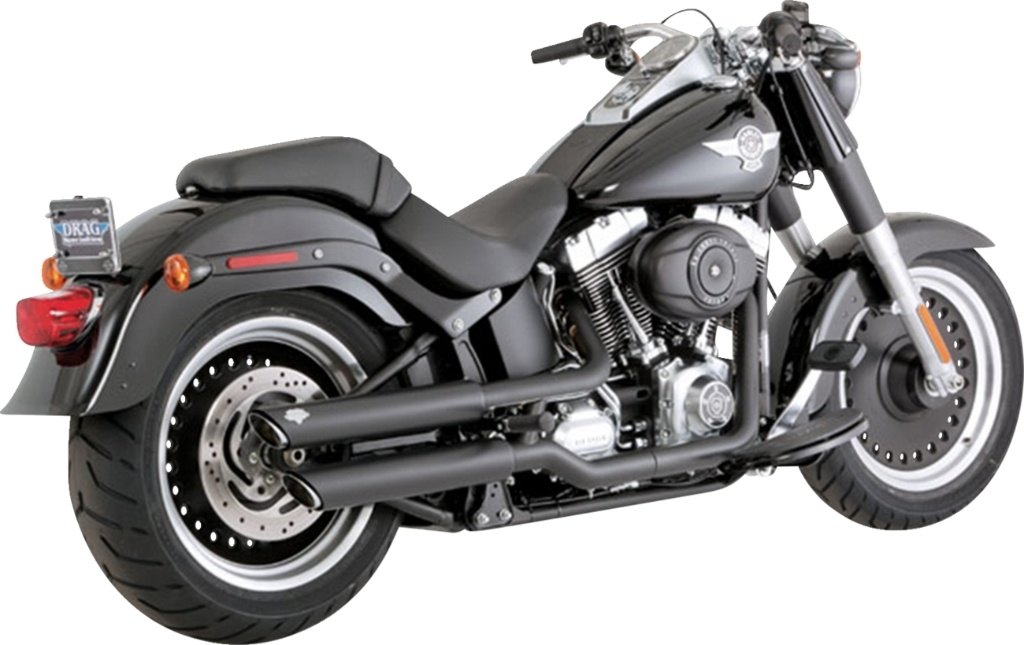 VANCE&HINES バンス&ハインズ 3' Twin Slash スリップオンマフラー［46343］ Softail Fat Boy EFI FLSTFI Lo FLSTFB Deuce FXSTDI HARLEY-DAVIDSON ハーレーダビッドソン スリップオンマフラー マフラー