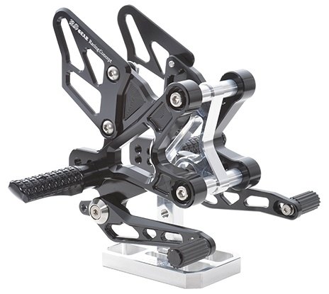 r’s gear アールズギア Racing Concept ライディングステップ ZX-25R SE KRT EDITION ZX-4R ZX-4RR 40thANNIVERSARY KAWASAKI カワサキ バックステップ ステップ 足回り