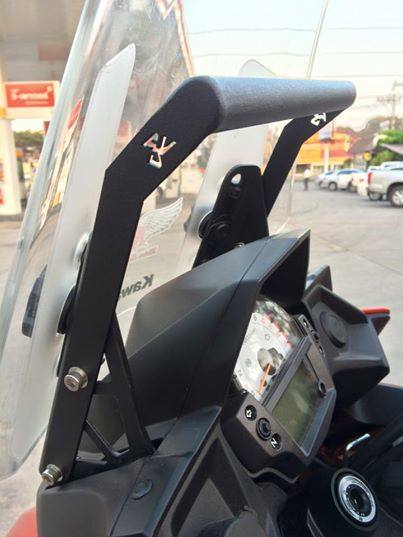 ADV TECH エーディーブイ テック GPS Bracket Panel Installation VERSYS650 KAWASAKI カワサキ その他GPS・レーダー・ナビオプション・補修部品 電子機器類
