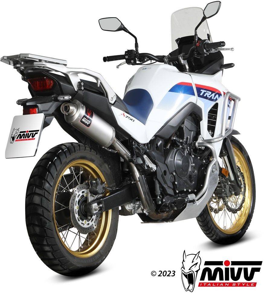 MIVV ミヴ DAKAR スリップオンマフラー XL 750 TRANSALP HONDA ホンダ マフラー｜ウェビック　店
