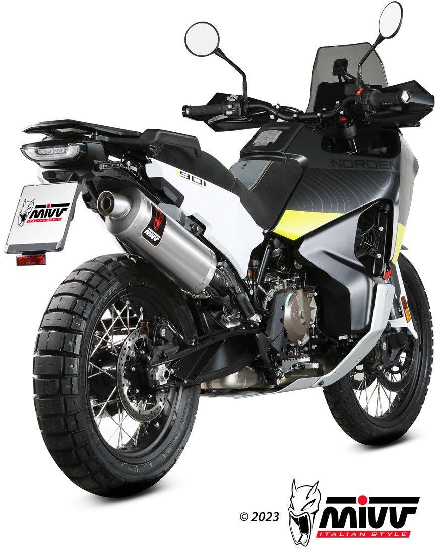MIVV ミヴ DAKAR スリップオンマフラー NORDEN 901 HUSQVARNA ハスクバーナ マフラー