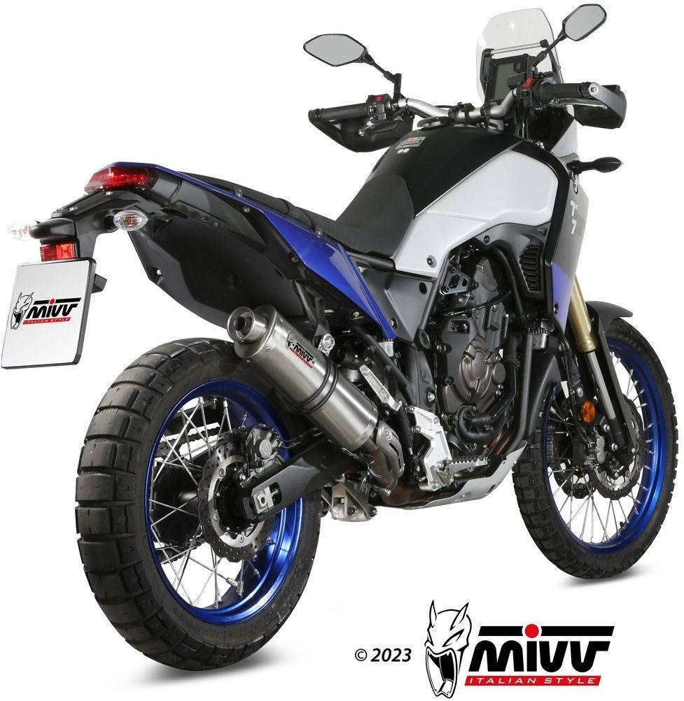 MIVV ミヴ OVAL スリップオンマフラー TENERE 700 YAMAHA ヤマハ マフラー｜ウェビック　店 56,556円