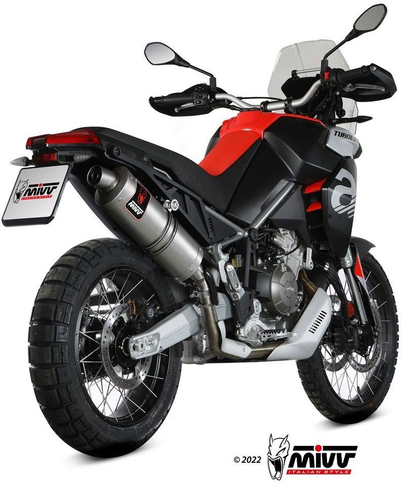 MIVV ミヴ DAKAR スリップオンマフラー TUAREG 660 APRILIA アプリリア マフラー