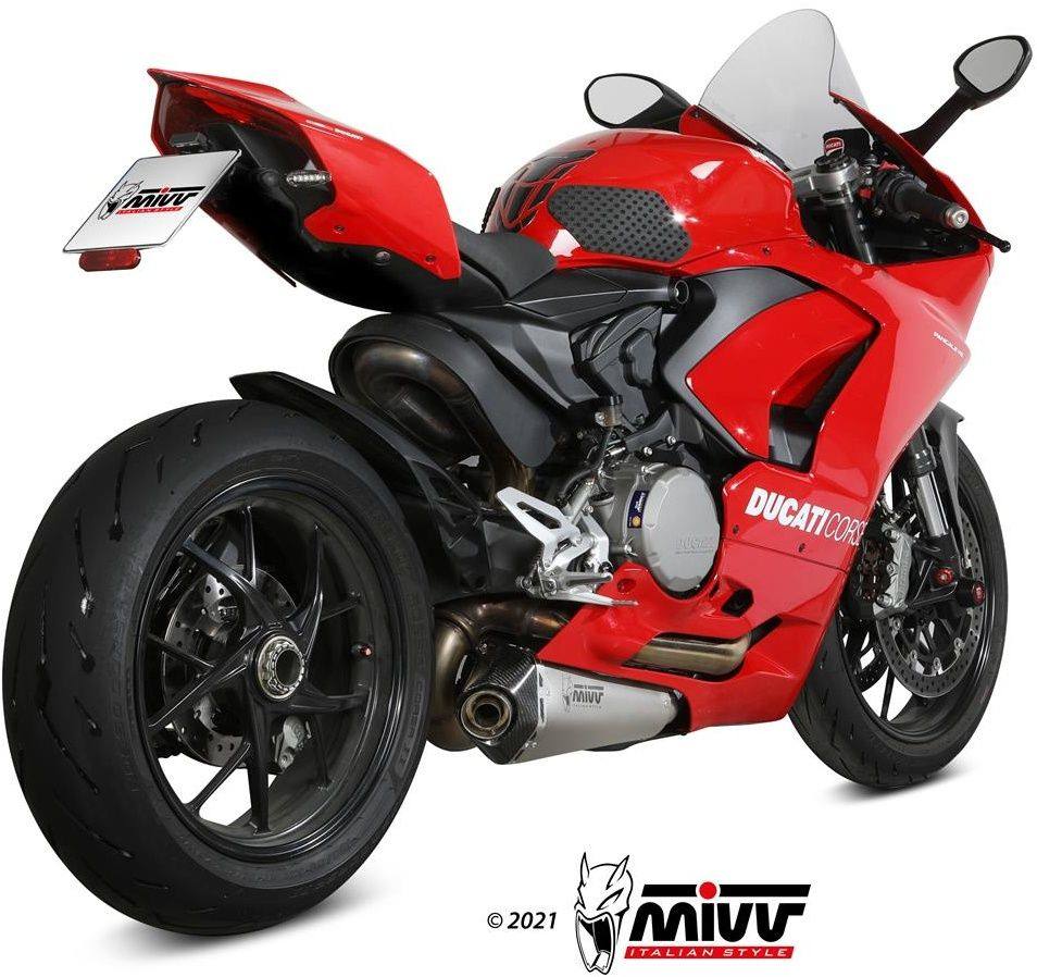 MIVV ミヴ DELTA RACE スリップオンマフラー STREETFIGHTER V2 PANIGALE DUCATI ドゥカティ マフラー｜ウェビック　店