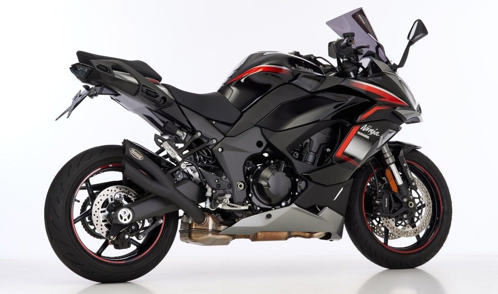 HURRIC Pro 2 Slip On Auspuff Für Honda CBR500R 2019-2023 - 2-1 Edelstahl