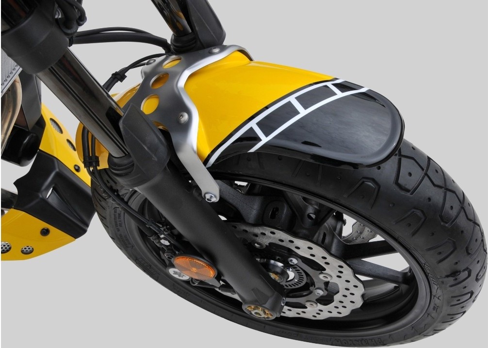 BODY STYLE ボディースタイル スポーツライン フロントフェンダー XSR700 YAMAHA ヤマハ フェンダー関連 外装 colour：black(Tech Black)｜ウェビック　店 32,315円