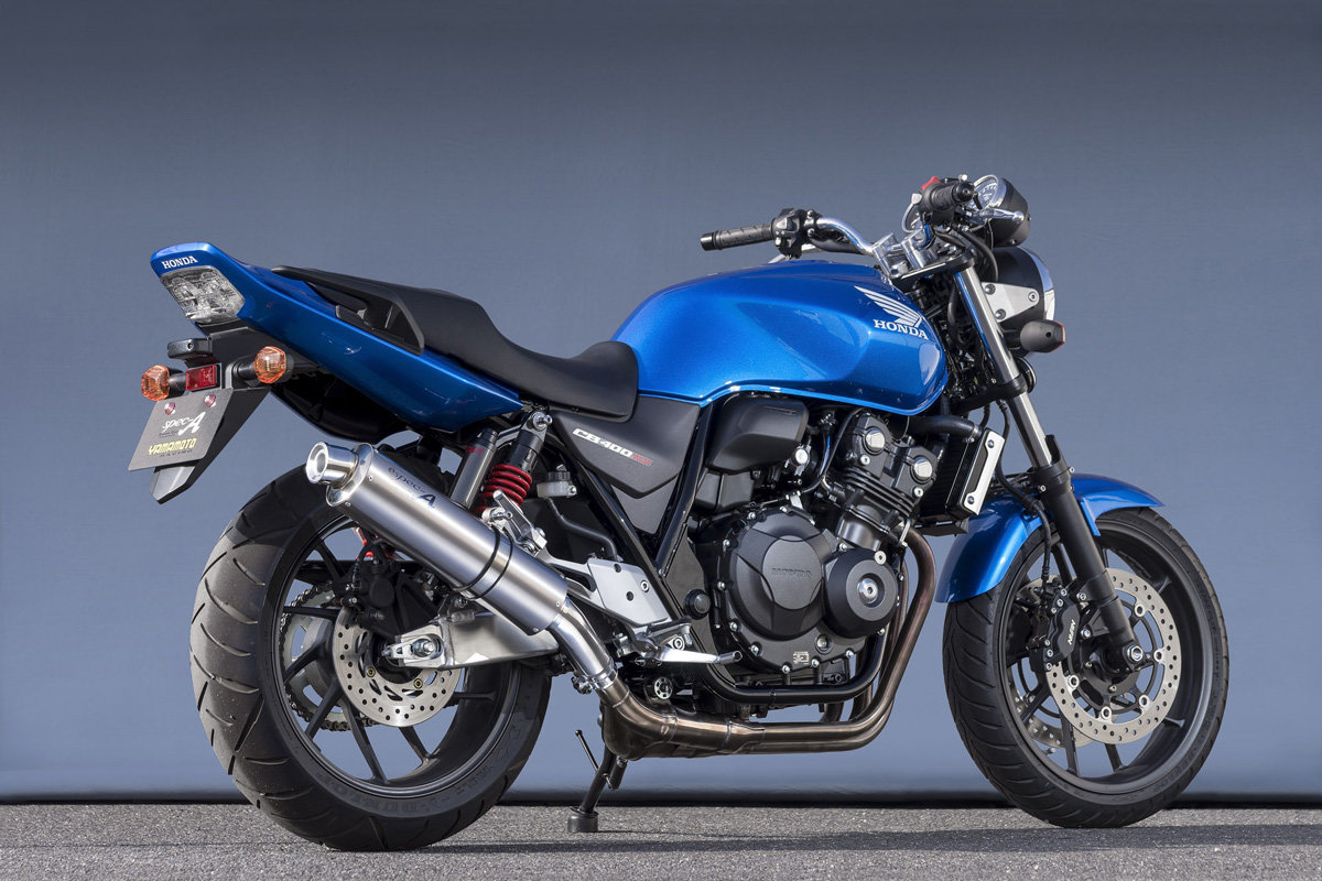 YAMAMOTO RACING ヤマモトレーシング SPEC-A スリップオン チタン CB400SF Revo HONDA ホンダ スリップオンマフラー マフラー｜ウェビック　店