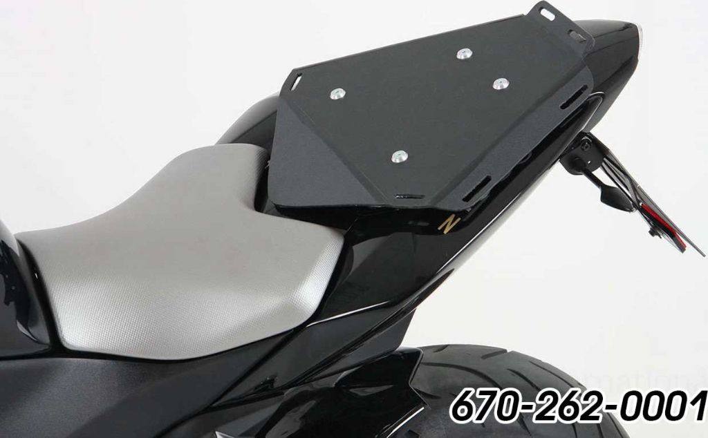 HEPCO＆BECKER ヘプコ＆ベッカー タンデムシート置換型リアラック「Speedrack EVO」 Z750R Z750 Z1000 KAWASAKI カワサキ リアキャリア 外装｜ウェビック　店