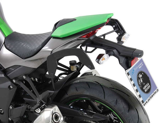 HEPCO＆BECKER ヘプコ＆ベッカー サイドソフトケースホルダー 「C-Bow」 Z1000 KAWASAKI カワサキ バッグ・ボックス取り付けステー 車体用バッグ・ケース