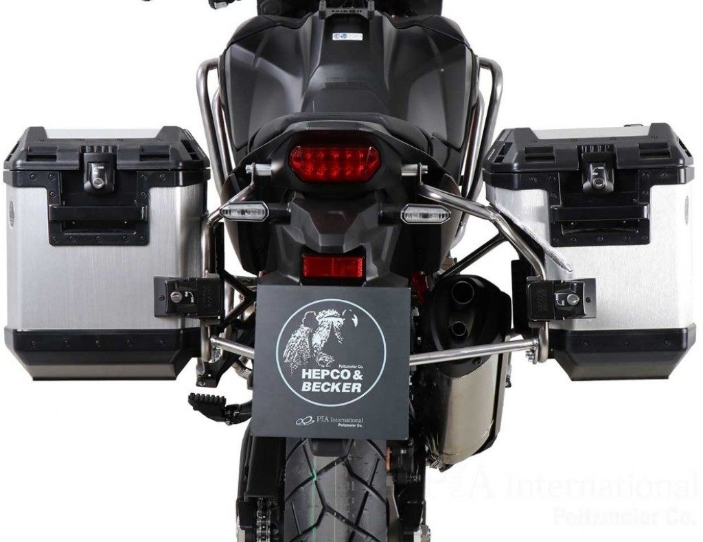 HEPCO&BECKER ヘプコ&ベッカー サイドケースホルダー+Xplorer(Cutout)セット CRF1100L AfricaTwin HONDA ホンダ パニアケース 車体用バッグ・ケース|ウェビック 店