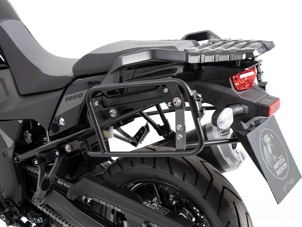 HEPCO＆BECKER ヘプコ＆ベッカー サイドケースホルダー「LockItSystem」 V-Strom1050 SUZUKI スズキ バッグ・ボックス取り付けステー 車体用バッグ・ケース｜ウェビック　店 39,683円