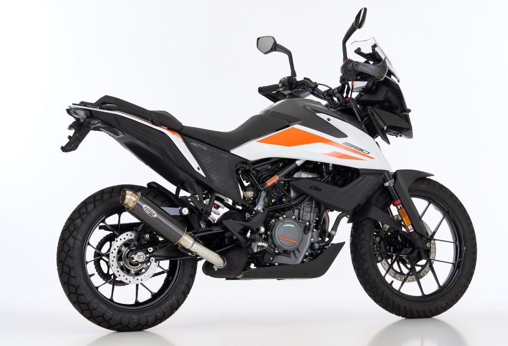SHARK シャーク SRC 4 Slip on(1-1) Super Short スリップオンマフラー 390 Adventure KTM マフラー material：carbon