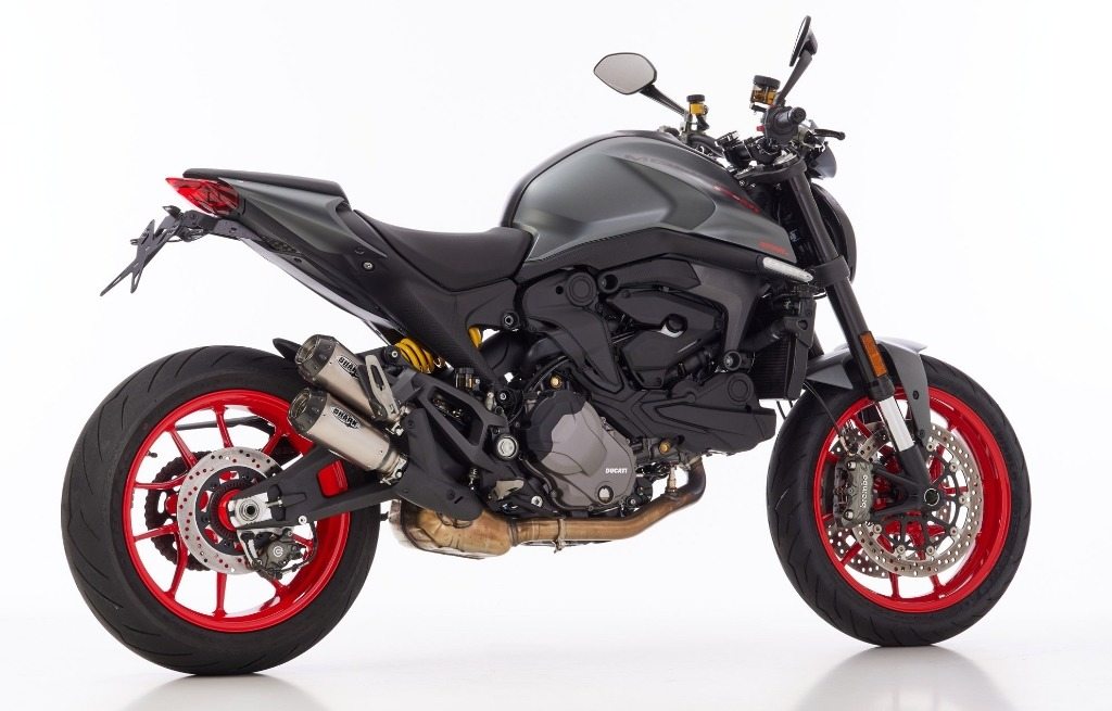 SHARK シャーク TRC-10 Slip on(2-2) スリップオンマフラー Monster DUCATI ドゥカティ マフラー｜ウェビック　店