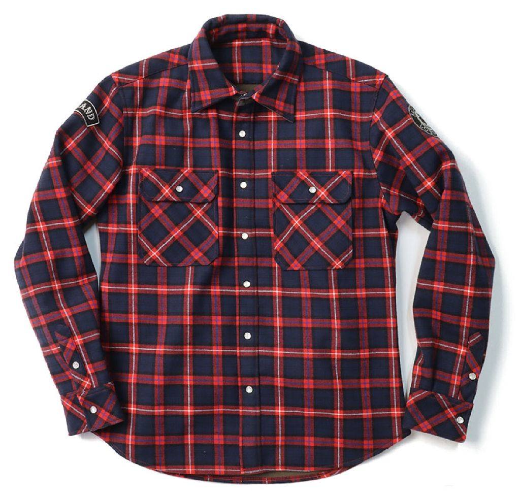ACE CAFE LONDON エースカフェロンドン Windblock Warm Shirt [ウインドブロック ウォームシャツ] カジュアルシャツ・ポロシャツ アパレル｜ウェビック　店