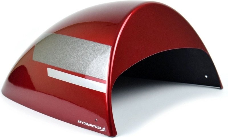 Pyramid Plastics ピラミッドプラスチック Seat Cowl Speed Twin TRIUMPH トライアンフ シングルシートカウル シート関連 外装 カラー：レッド Hopper scheme