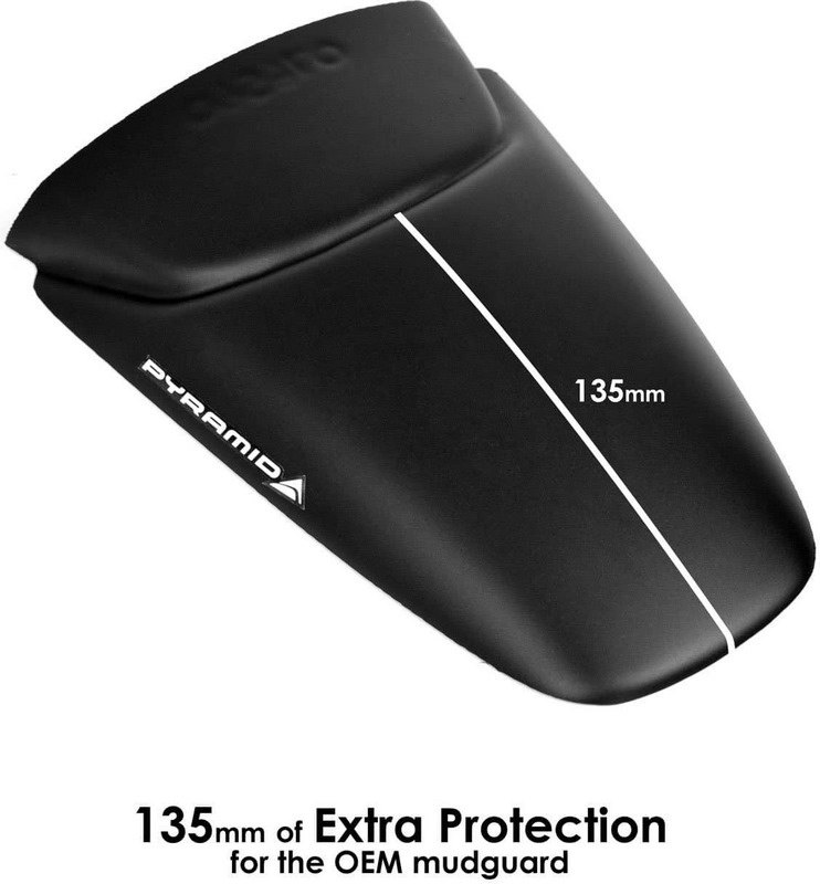 Pyramid Plastics ピラミッドプラスチック Hugger Extension Trident 660 TRIUMPH トライアンフ リアフェンダー フェンダー関連 外装