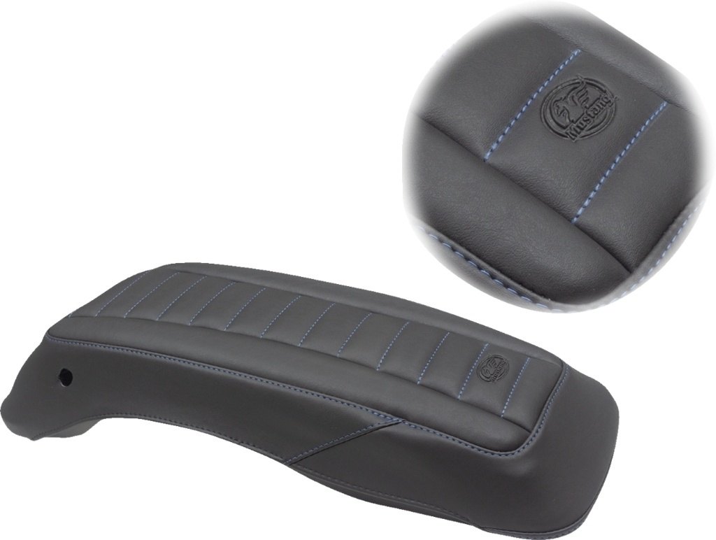 MUSTANG マスタング Saddlebag Lid Covers HARLEY-DAVIDSON ハーレーダビッドソン その他パニアケースオプション・補修部品 車体用バッグ・ケース Color／Finish：Blue／Black［3501-1903］