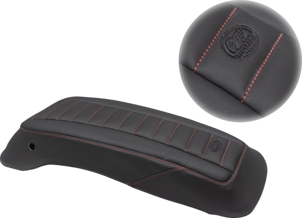 MUSTANG マスタング Saddlebag Lid Covers HARLEY-DAVIDSON ハーレーダビッドソン その他パニアケースオプション・補修部品 車体用バッグ・ケース Color／Finish：Red／Black［3501-1905］