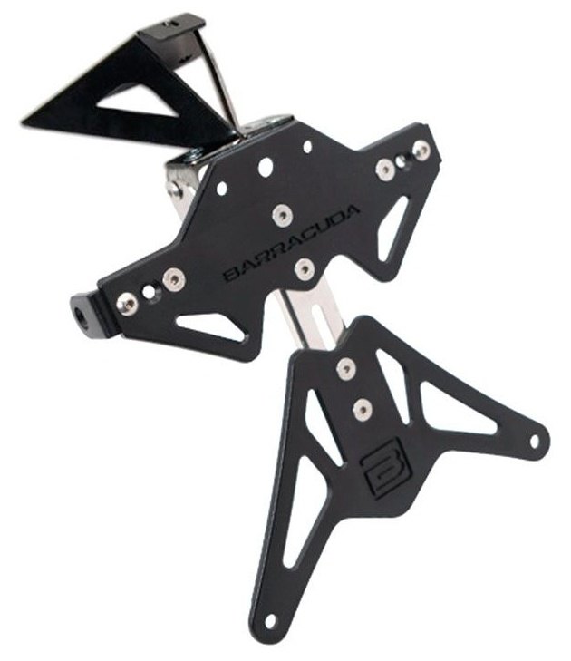 BARRACUDA バラクーダ ADJUSTABLE LICENCE PLATE RSV4 TUONO V4 R FACTORY APRILIA アプリリア フェンダーレスキット フェンダー関連 外装|ウェビック 店