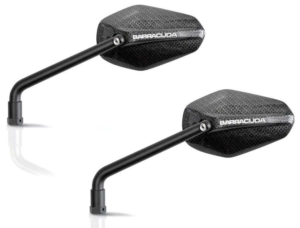 BARRACUDA バラクーダ PAIR MIRRORS EGO CARBON ミラー ハンドル|ウェビック 店