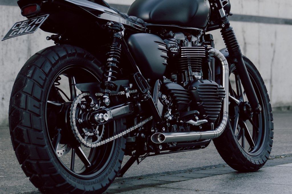 Motone Customs モートーンカスタムズ フルエキゾーストマフラー NAUTILUS STREET TWIN ストリートツイン TRIUMPH トライアンフ マフラー|ウェビック 店