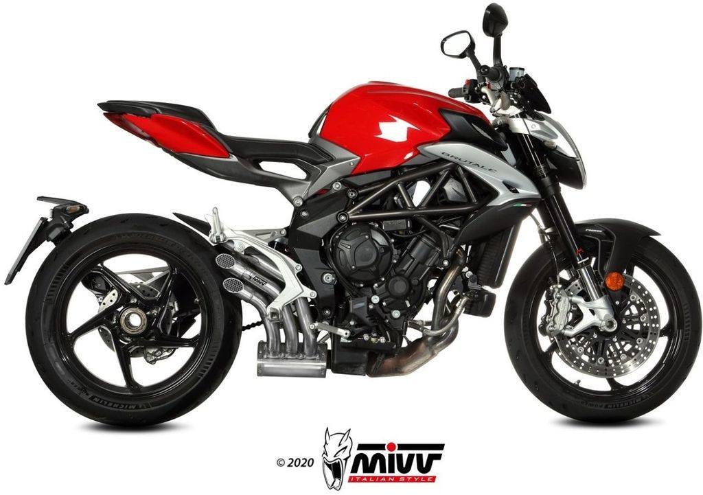 MIVV ミヴ SPEED EDGE スリップオンマフラー BRUTALE 800 RR MV AGUSTA アグスタ マフラー