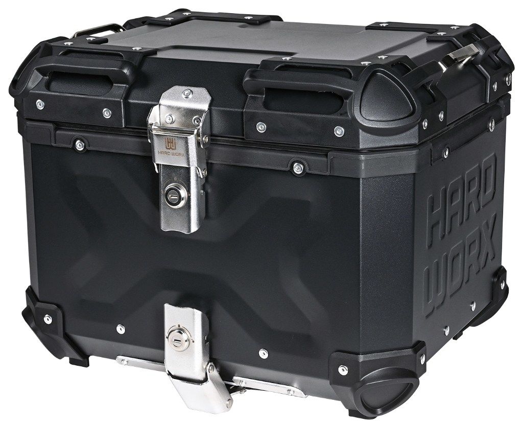 HARDWORX ハードワークス アルミトップケース 45L トップケース・テールボックス 車体用バッグ・ケース｜ウェビック　店
