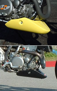 Magical Racing マジカルレーシング アンダーカウル DR-Z400 SUZUKI スズキ カウル関連 外装 素材：平織りカーボン製 / MagiVeilセラミックコーティング：なし｜ウェビック　店