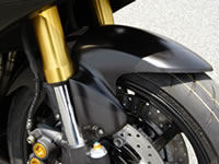 Magical Racing マジカルレーシング フロントフェンダー YZF-R6 YAMAHA ヤマハ フェンダー関連 外装 素材：平織りカーボン製 / MagiVeilセラミックコーティング：なし｜ウェビック　店