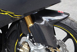 Magical Racing マジカルレーシング フロントフェンダー CBR250RR HONDA ホンダ フェンダー関連 外装 タイプ:FRP製・白 / MagiVeilセラミックコーティング:あり|ウェビック 店
