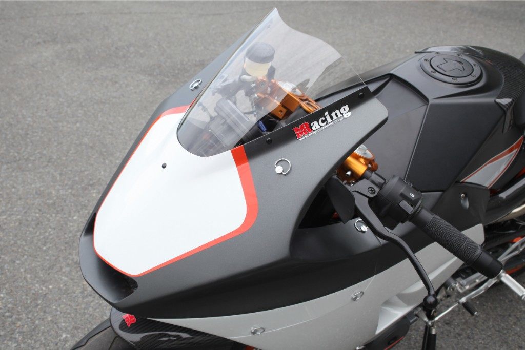 Magical Racing マジカルレーシング レース用 スクリーン RC390 KTM 外装 MagiVeilセラミックコーティング:なし|ウェビック 店