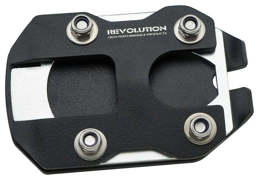 REVOLUTION レボリューション サイドスタンドパッド (ブラック ステンレス＋アルミ) CT125 Hunter Cub HONDA ホンダ スタンドパッド・エクステンション フレーム
