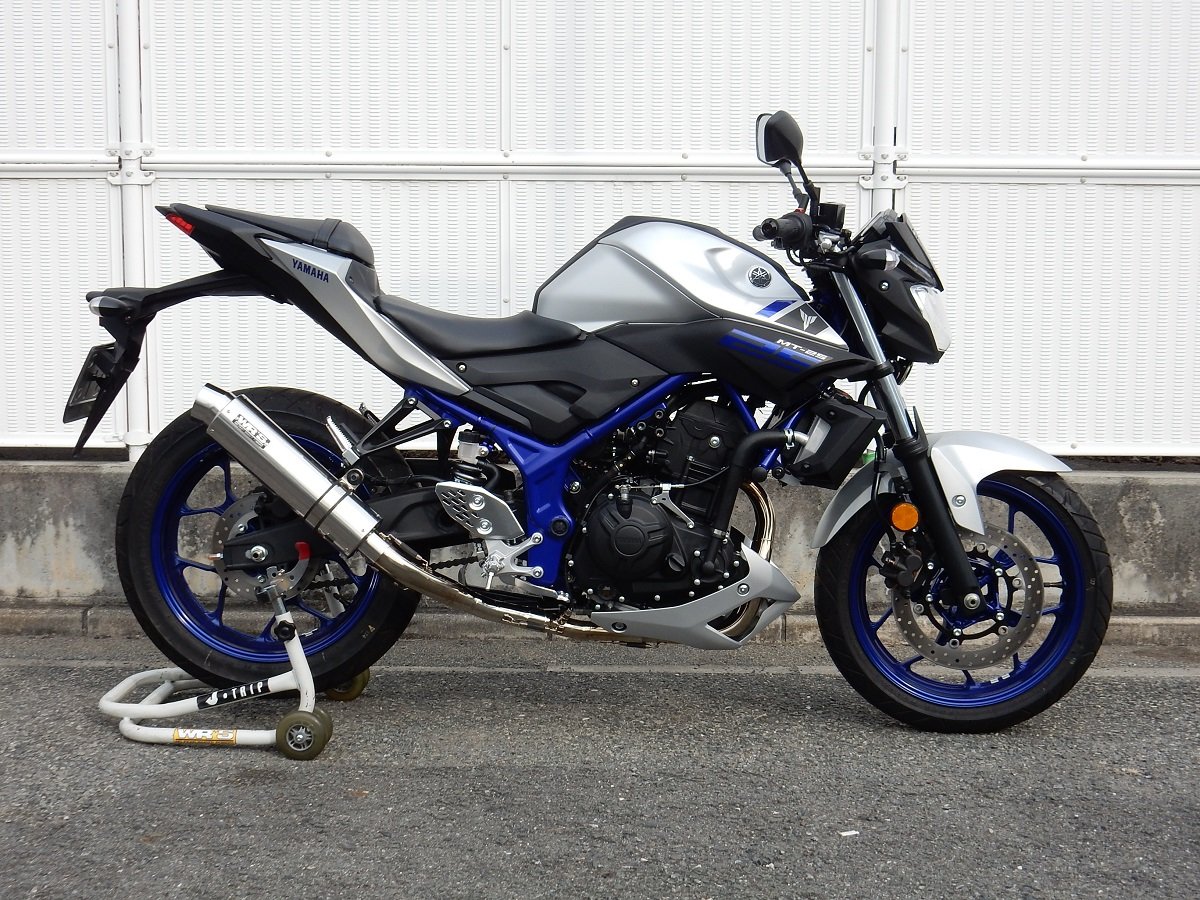WR’S ダブルアールズ フルエキゾーストマフラー YZF-R25 MT-25 YAMAHA ヤマハ マフラー|ウェビック 店