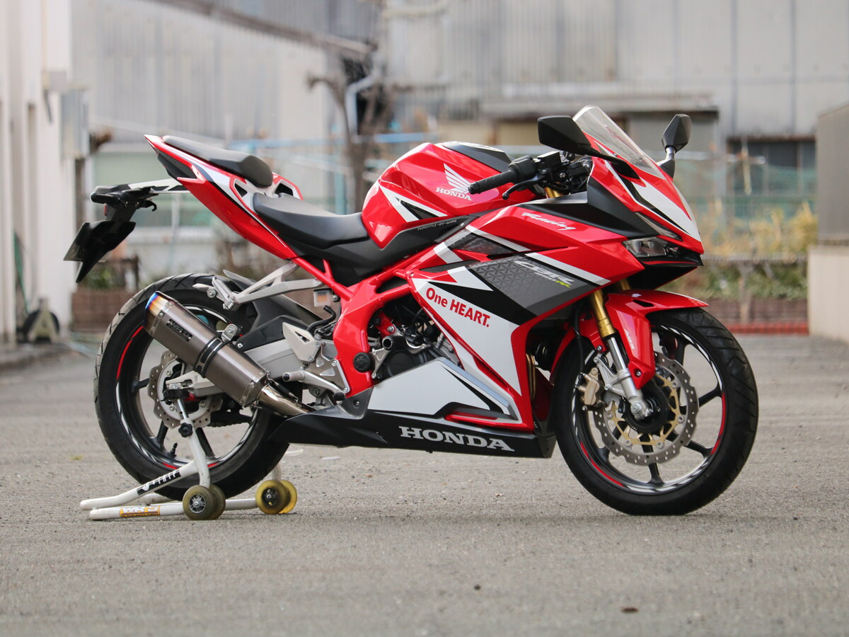楽天市場】ホンダ CBR250RR スリップオン MC51 エキパイ リンクパイプ