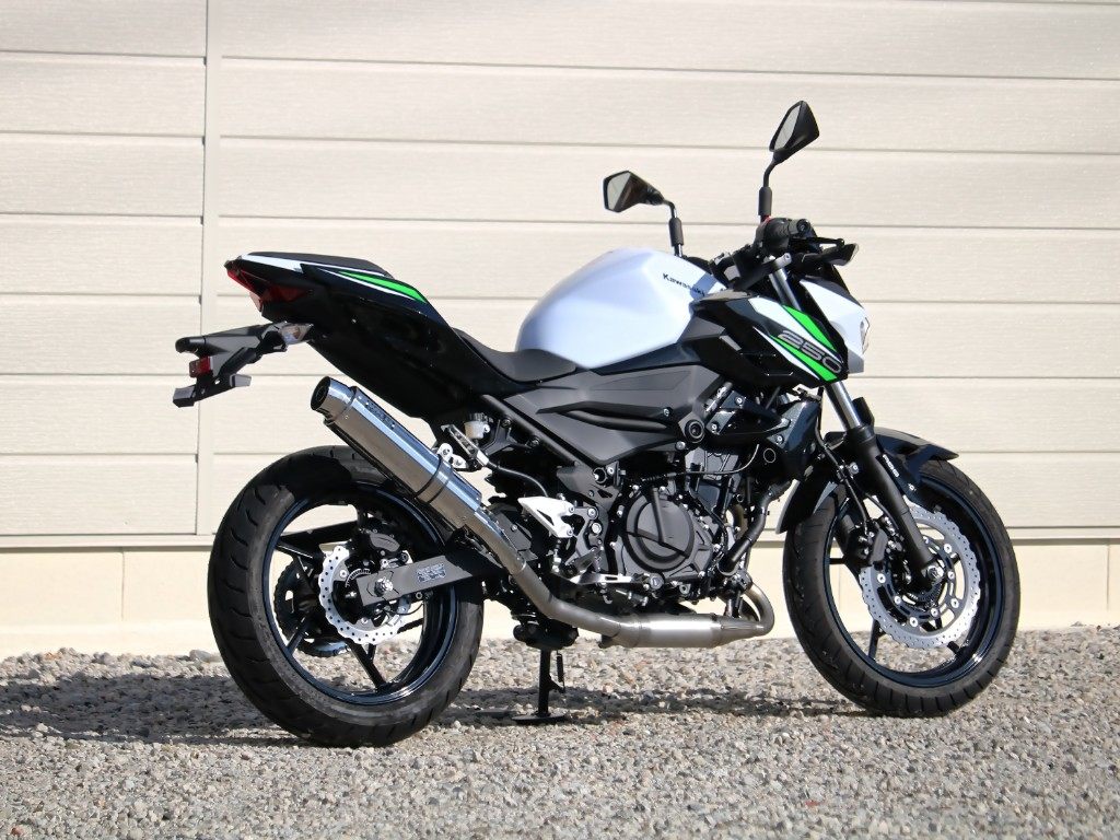 WR’S ダブルアールズ ラウンド(真円)タイプ サイレンサー Z250 Z400 KAWASAKI カワサキ スリップオンマフラー マフラー